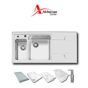 سینک 308 توکار اخوان سری باکسی